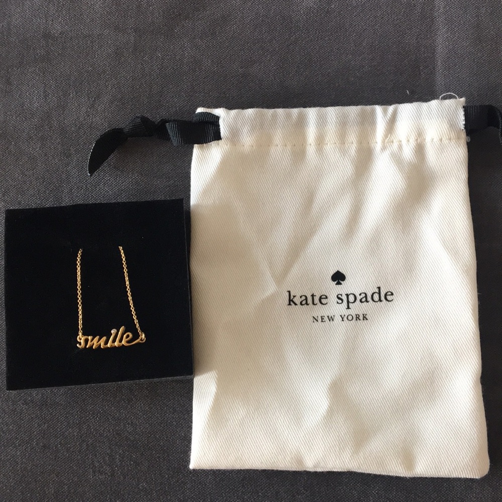 Kate Spade “Smile” Necklace